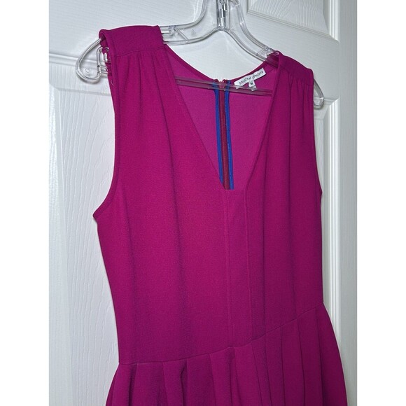 Collective Concepts Women’s Sleeveless A Line Dress Hot Pink Size Medium NWOT - Picture 2 of 7